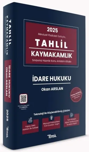 TAHLİL İdare Hukuku Konu Anlatım Kitabı