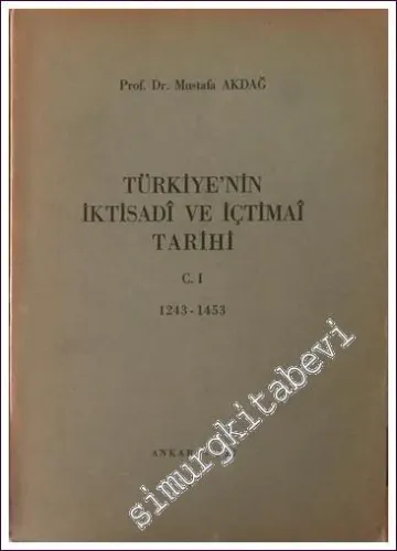 Türkiye'nin İktisadi ve İçtimai Tarihi 2 Cilt TAKIM - 1959