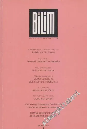 Bilim Dergisi - Sayı: 2      Nisan