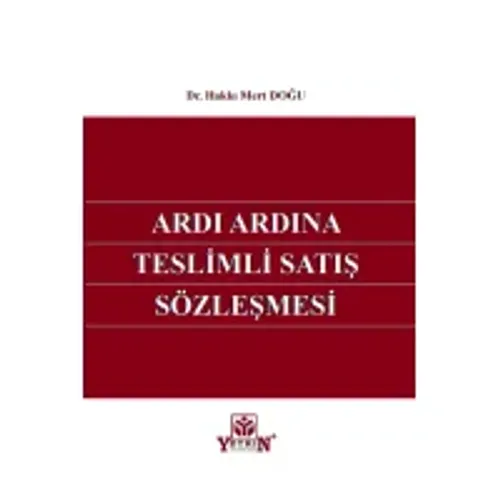 Ardı Ardına Teslimli Satış Sözleşmesi
