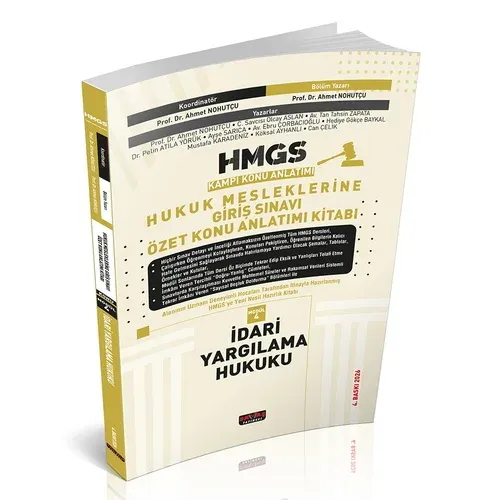 HMGS Kampı Özet Konu Anlatımı İdari Yargılama Hukuku