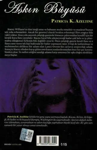 Aşkın Büyüsü Patricia K. Azeltine Dionis Yayınları %69 indirimli