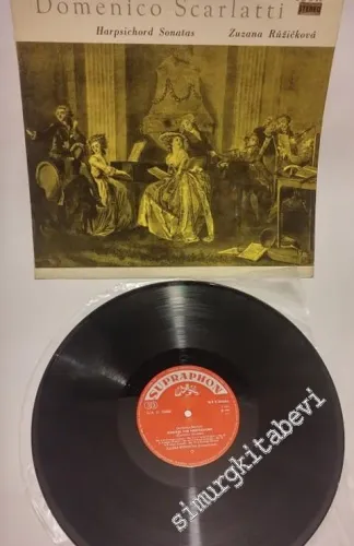 33 LP PLAK VINYL: Domenico Scarlatti, Zuzana Ruzicková - Harpsichord Sonatas -
