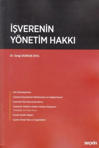 İşverenin Yönetim Hakkı