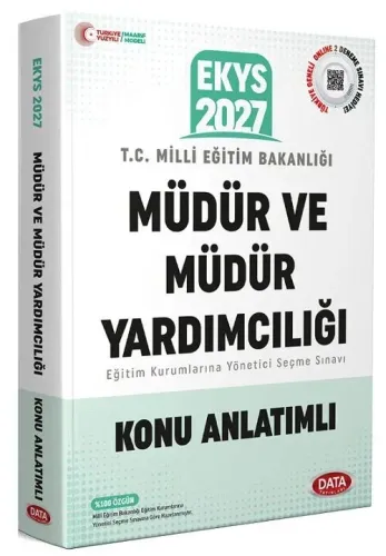 Data Yayınları 2027 MEB EKYS Müdür ve Müdür Yardımcılığı Konu Anlatıml