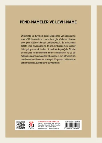 Pend-nâmeler ve Levh-nâme Ömer Faruk Yiğiterol Pend-nâmeler ve Levh-nâme Ömer Faruk Yiğiterol
