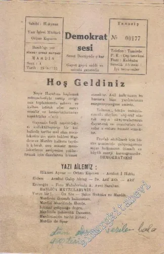 Demokrat Sesi -        1955
