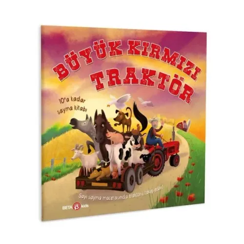 Büyük Kırmızı Traktör -Sayı Sayma Macerasında Traktörü Takip Edin!