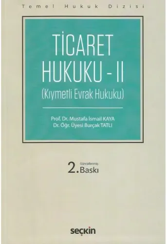 Ticaret Hukuku - II
