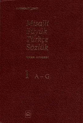 Misalli Büyük Türkçe Sözlük 1. Cilt / Ciltli Kitap