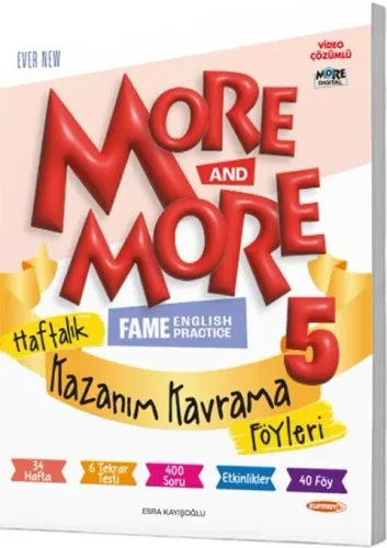 More More 5. Sınıf Haftalık Kazanım Kavrama Föyleri