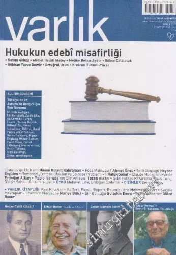 Varlık Aylık Edebiyat ve Kültür Dergisi - Dosya: Hukukun Edebi Misafirliği - Sayı: 1263    80  Aralık