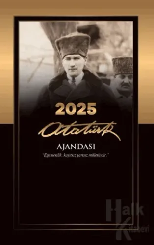 2025 Atatürk Ajanda - Çankaya - Halkkitabevi