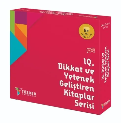 6+ Yaş Seti - 9 Kitap Takım - IQ ve Yetenek Geliştiren Kitaplar Serisi