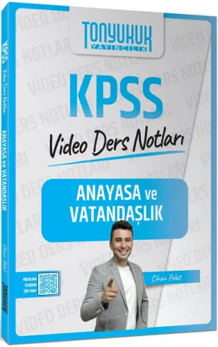 Tonyukuk Yayıncılık KPSS Anayasa ve Vatandaşlık Video Ders Notları