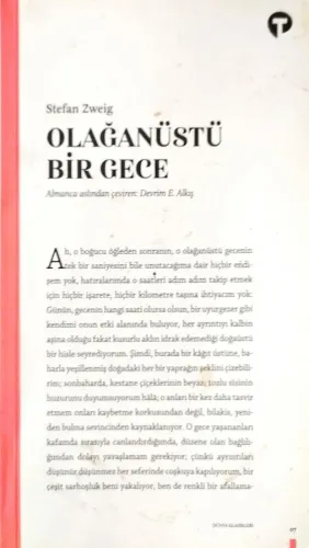 Olağanüstü Bir Gece