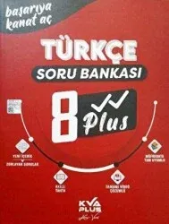 KVA 8. SINIF TÜRKÇE PLUS SERİSİ SORU BANKASI