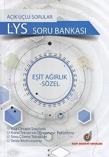 Aday Akademi Açık Uçlu LYS Soru Bankası Eşit Ağırlık Sözel