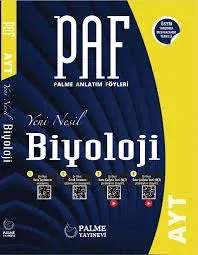 PALME PAF YKS AYT BİYOLOJİ KONU KİTABI *KURUMSAL*