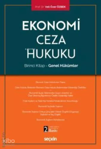 Seçkin Ekonomi Ceza Hukuku