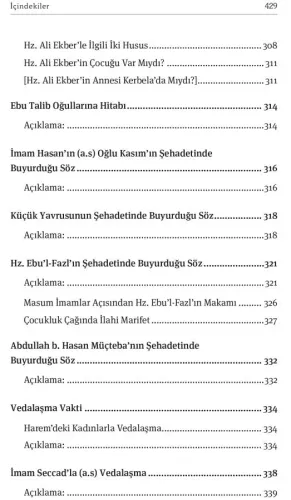 Sözleriyle İmam Hüseyin (a.s) (Sıvama Ciltl) Muhammed Sadık Necmi Sözleriyle İmam Hüseyin (a.s) (Sıvama Ciltl) Muhammed Sadık Necmi