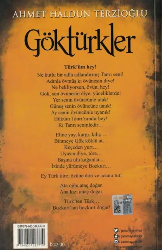 Göktürkler Ahmet Haldun Terzioğlu Panama %66 indirimli