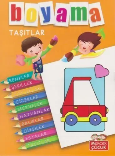 İnce Yeni Boyama 10 Kitap Takım