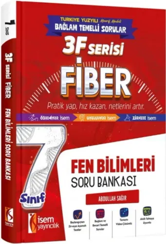 İSEM YAY. 7. SINIF FİBER FEN BİLİMLERİ SORU BANKASI