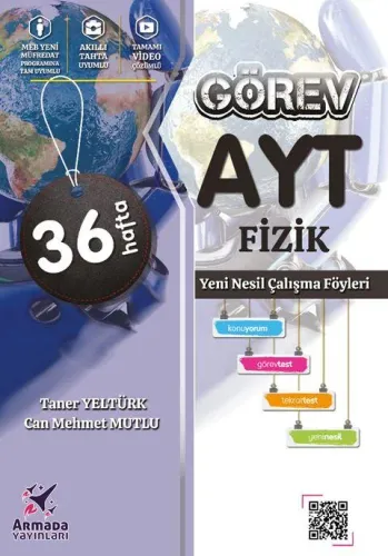 Armada Yayınları AYT Fizik Görev Yeni Nesil Çalışma Föyleri