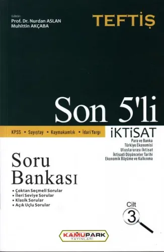 Son 5'li İktisat Soru Bankası