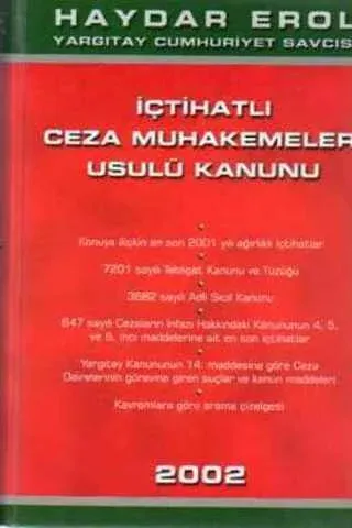 İçtihatlı Ceza Muhakemeleri Usulü Kanunu