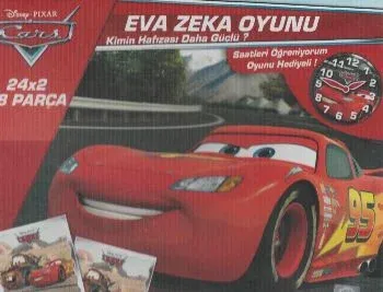 Disney Arabalar Zeka Oyunu 48 Pcs