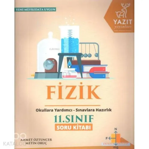 Yazıt Yayınları 11. Sınıf Fizik Soru Kitabı Yazıt