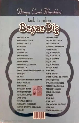 Beyaz Diş Jack London Parıltı %44 indirimli