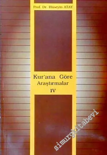 Kuran'a Göre Araştırmalar 4 -        1995