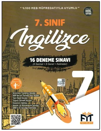 FİT 7. SINIF İNGİLİZCE BRANŞ DENEME