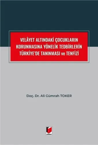 Velayet Altındaki Çocukların Korunmasına Yönelik Tedbirlerin Türkiye'de Tanınması ve Tenfizi
