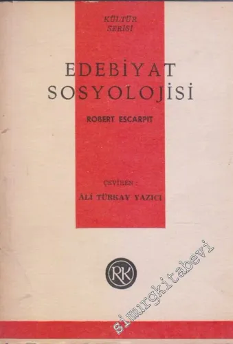 Edebiyat Sosyolojisi -        1968