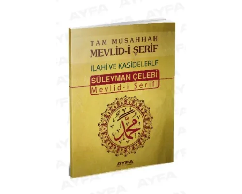 Orta Boy Süleyman Çelebi Mevlidi