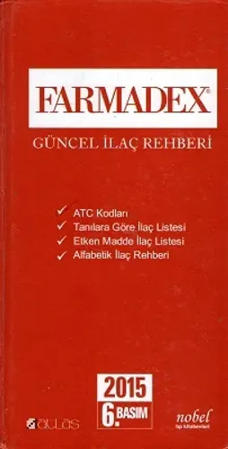 Farmadex Güncel İlaç Rehberi - Ciltli Kitap