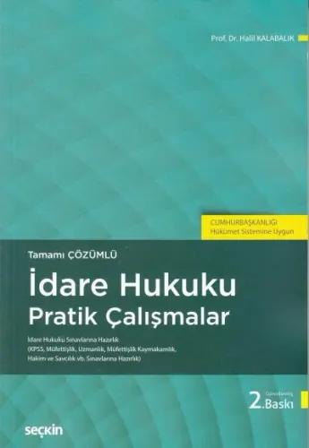 İdare Hukuku Pratik Çalışmalar