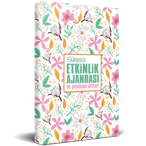 Süresiz Etkinlik Planlama Defteri - Yaz Bahçesi