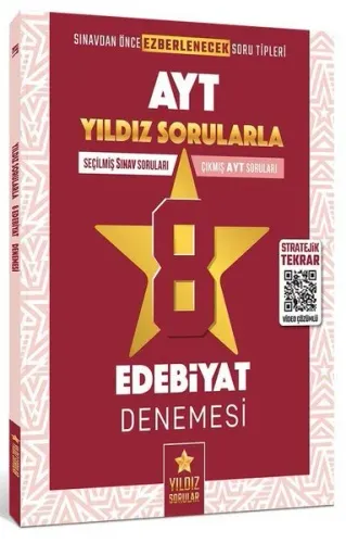 Yıldızlı Sorular AYT Edebiyat 8 Deneme Video Çözümlü
