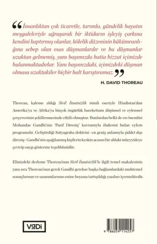 Sivil İtaatsizlik ve Pasif Direniş Sivil İtaatsizlik ve Pasif Direniş