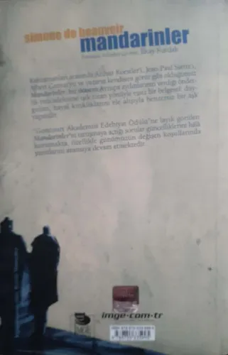 Mandarinler Simone De Beauvoir İmge Kitabevi