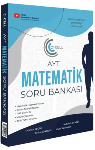 C1CELL YKS AYT SORU BANKASI MATEMATİK - 2027