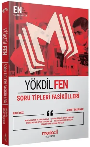 Modadil Yayınları YÖKDİL Fen Soru Tipleri Fasikülleri