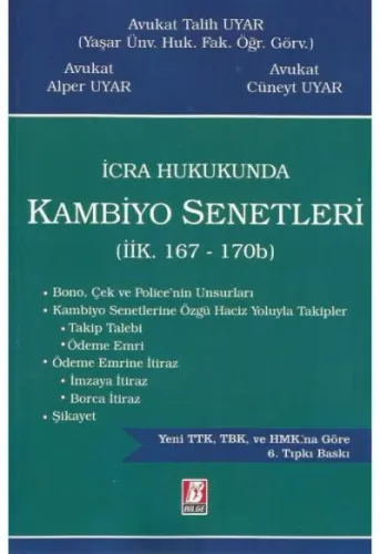 İcra Hukukunda Kambiyo Senetleri
