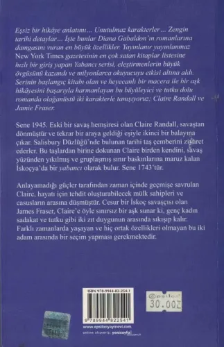 Yabancı Diana Gabaldon Epsilon Yayıncılık %36 indirimli