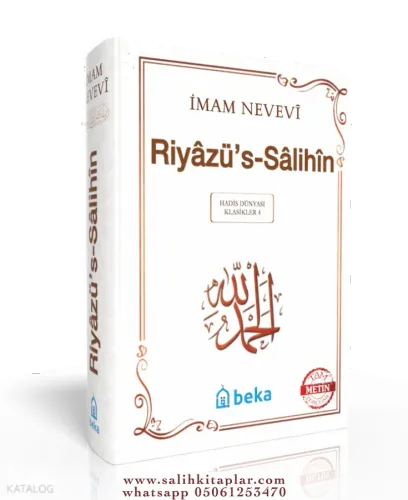 Riyazüs Salihin - İmam Nevevi - (Arapça Metinli) - (Küçük Boy)